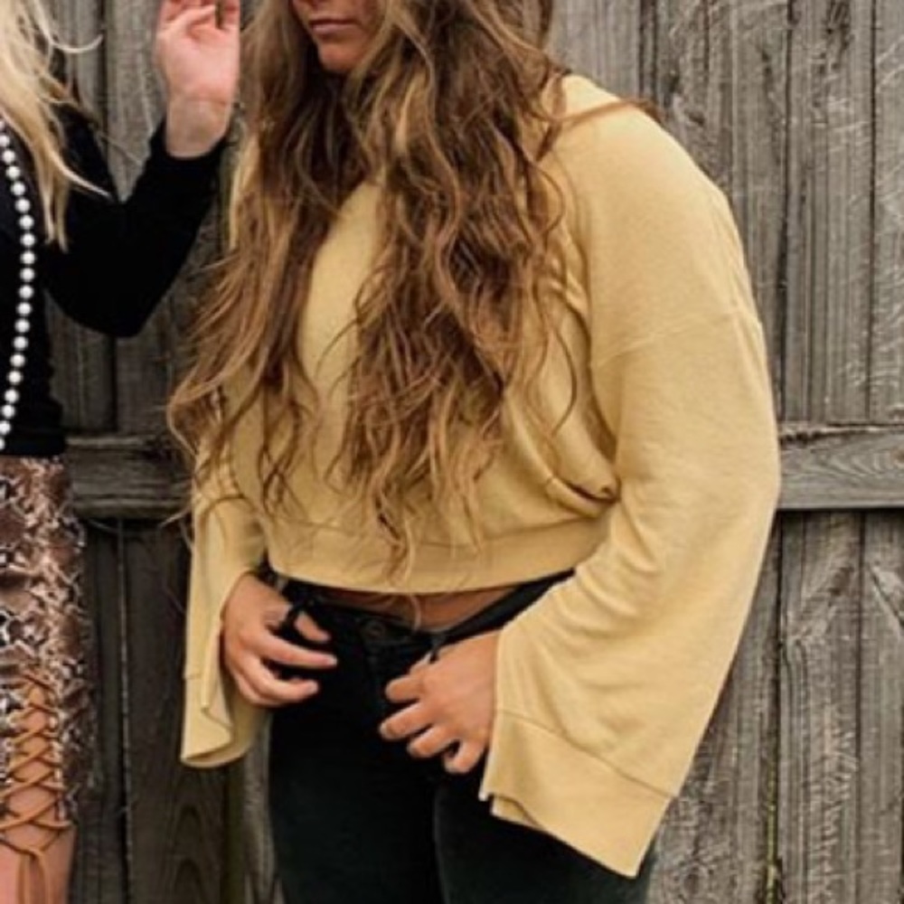 Yellow sweater